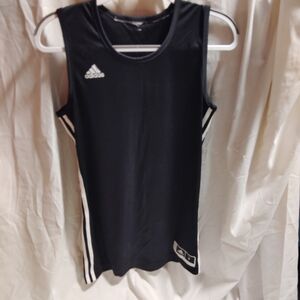 Adidas Black Sleeveless Athletic Top
